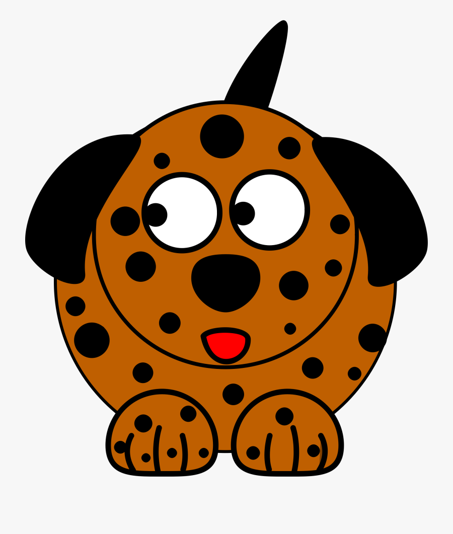 Spot Clipart Collection - Cartoon Dog And Bone, Transparent Clipart