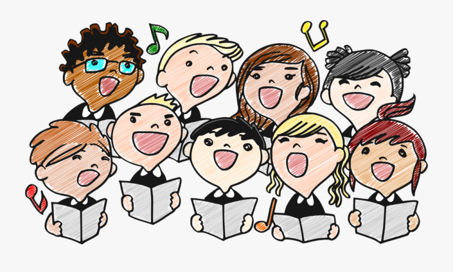 Sing Vocabulary, Transparent Clipart