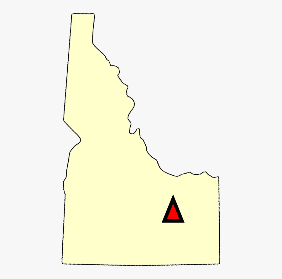 State Map Location For Id Arco - Illustration, Transparent Clipart