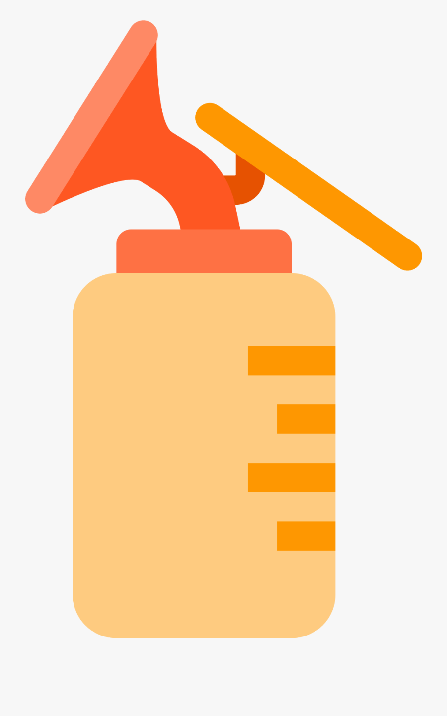 Breast Clip Pump, Transparent Clipart