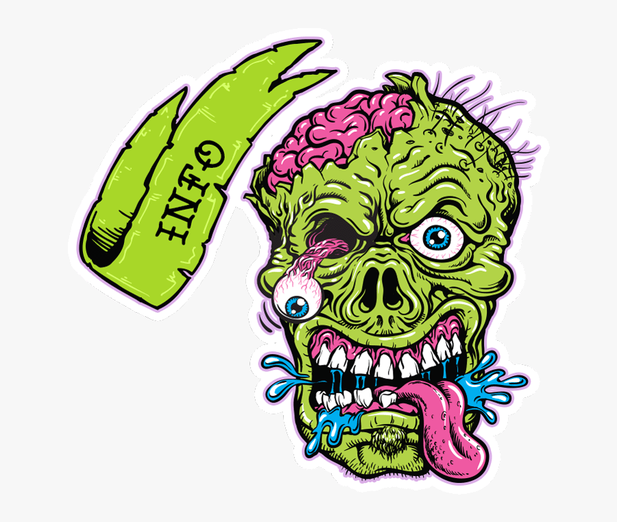 Vector Zombie, Transparent Clipart