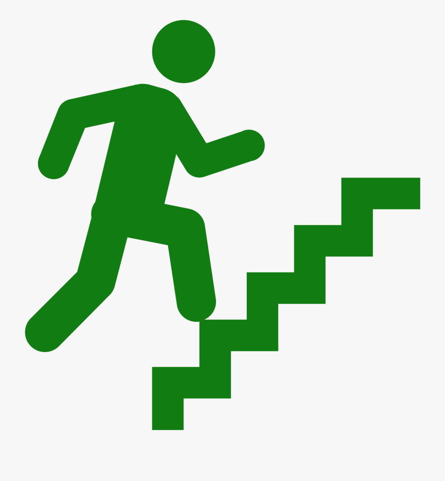 Staircase Vector Next Step - Transparent Background Stairs Icon Png, Transparent Clipart