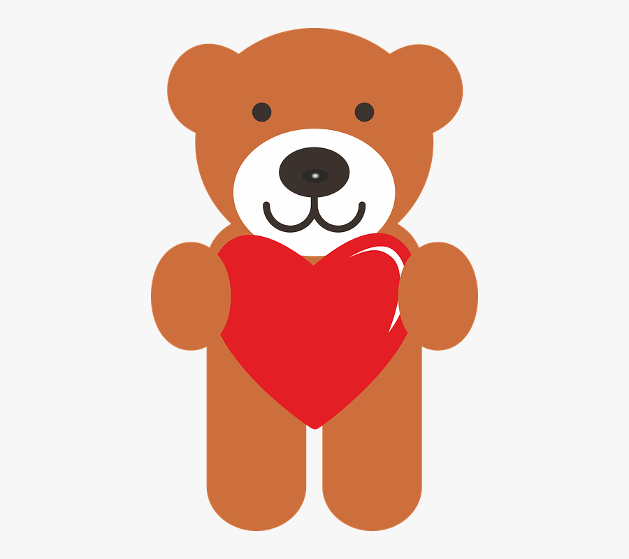 Cute Teddy Bear Cartoon 23, Buy Clip Art - รูป การ์ตูน แสดง ความ รัก, Transparent Clipart