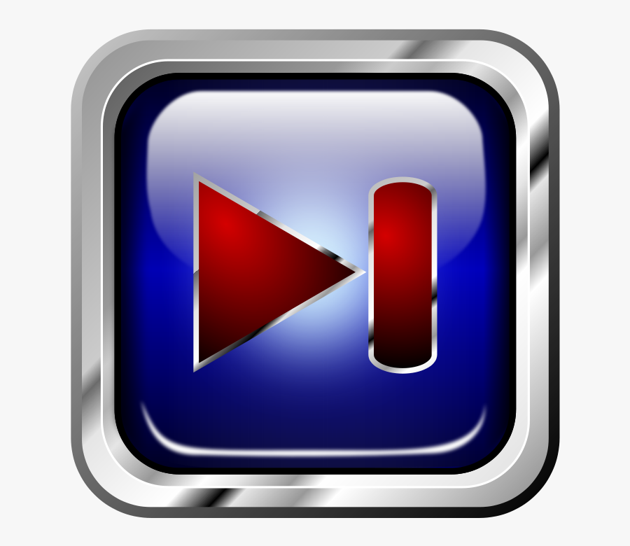 Icon Blue Multimedia Next - Vector Design Icon Multimedia Png, Transparent Clipart