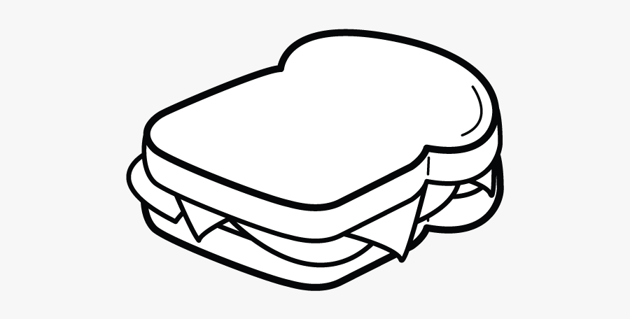 Sandwich Image - Illustration, Transparent Clipart