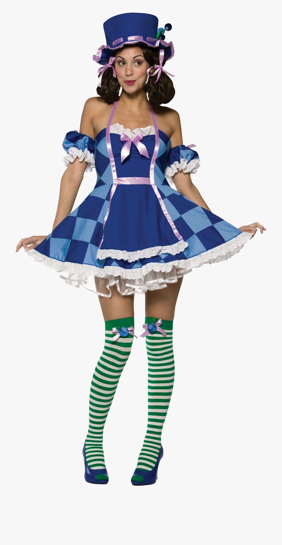 Sexy Women Girl Png Image - Blueberry Muffin Strawberry Shortcake Costune, Transparent Clipart