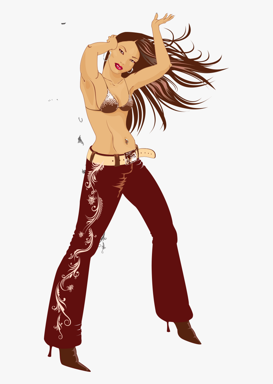 Fashion Clipart Fashion Photography - Sexywoman Cartoon Png, Transparent Clipart