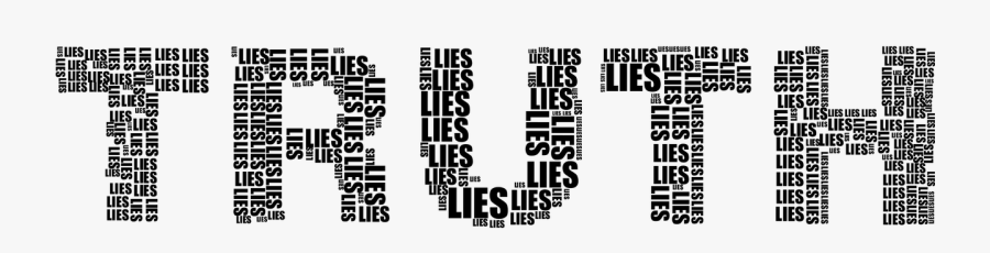 Transparent Depression Png - Truth Vs Lies Png, Transparent Clipart