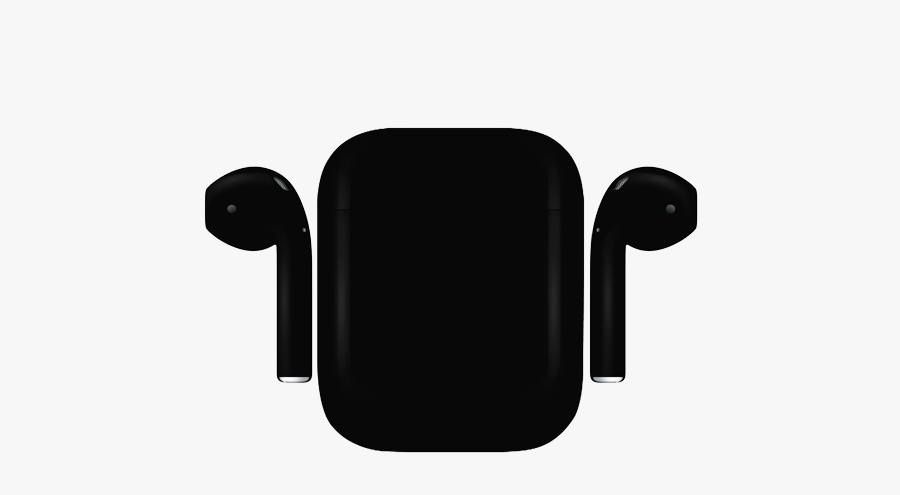 Airpods Clipart Mini - Apple Airpods Matte Black, Transparent Clipart