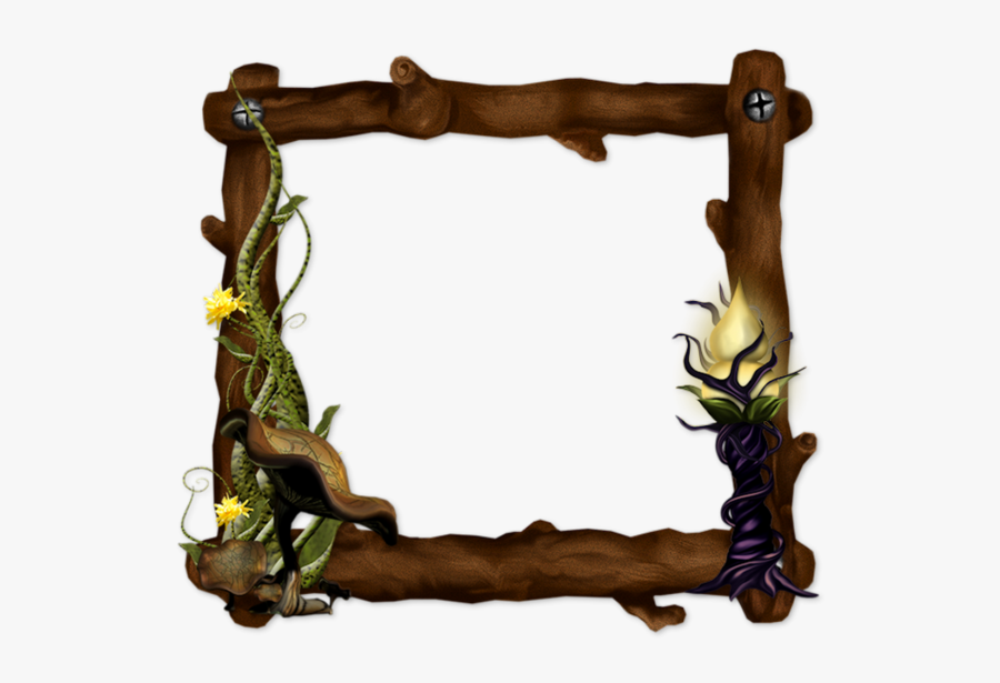 Frames, Frame, Rahmen, Quadro, Png - Transparent Enchanted Forest Png, Transparent Clipart