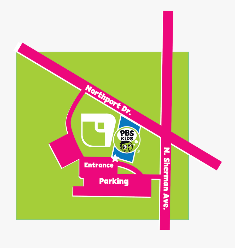 Warner Park Map For 2019 Get Up And Go Day - Pbs Kids, Transparent Clipart