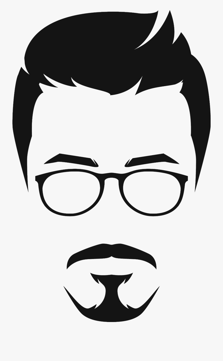 #ironmen #facial #makeup #getup #wig #men #style #hairs - Transparent Face Clipart Png, Transparent Clipart