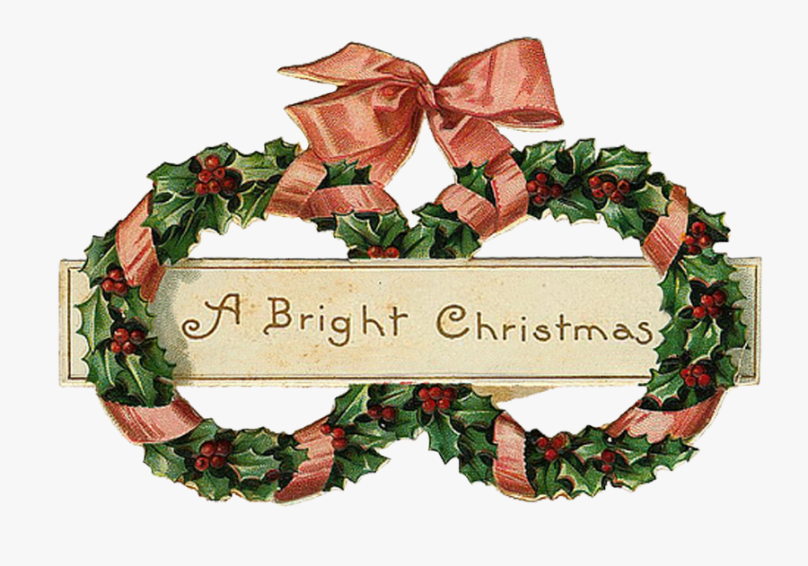 Transparent Holly Png - Modele De Menu Repas De Noel, Transparent Clipart