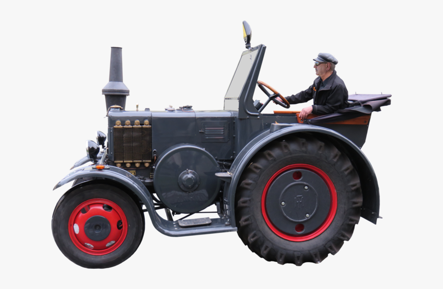 Tractor, Transparent Clipart