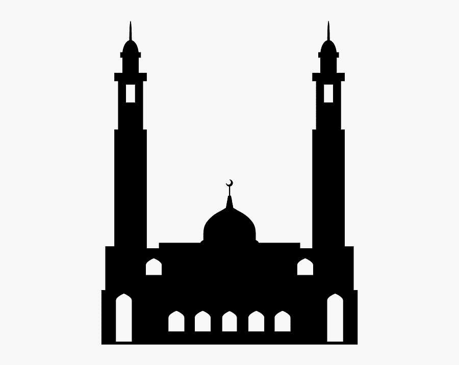 Contour Moskee, Transparent Clipart