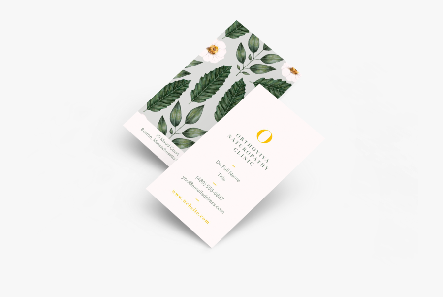 Transparent Business Cards Clipart - Name Card, Transparent Clipart