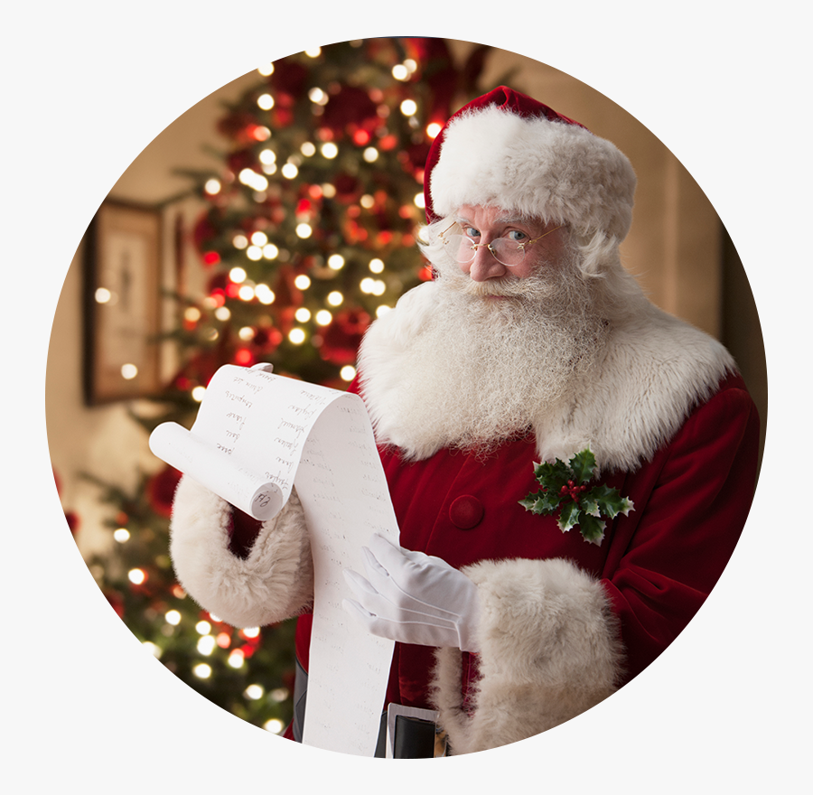Transparent Santa Sitting Png - Have You Been Naughty Or Nice Santa, Transparent Clipart