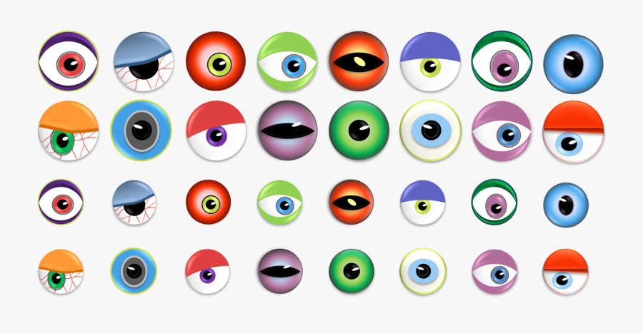 Monster Eye Clipart, Transparent Clipart
