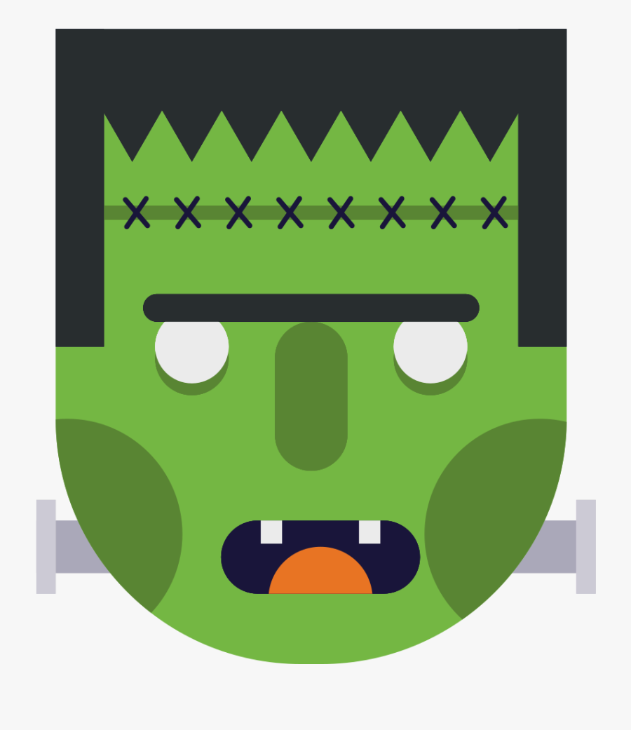 Frankenstein Cartoon, Transparent Clipart