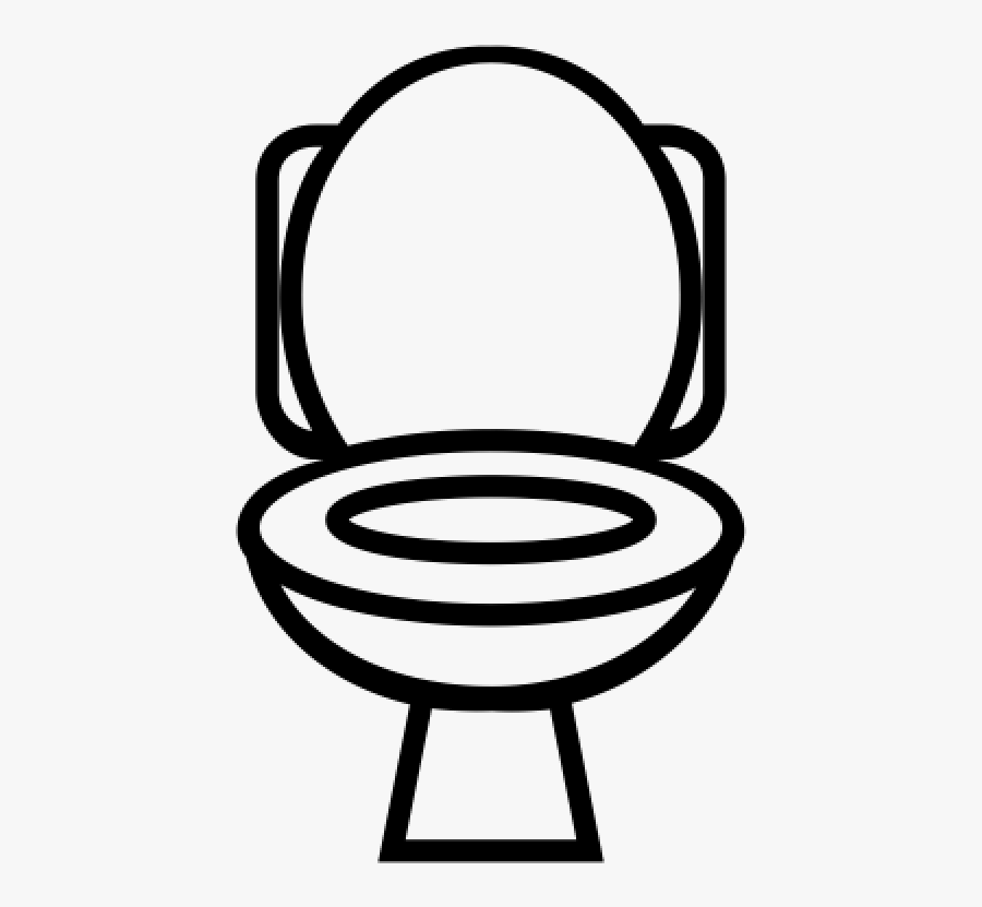 Potty Clipart Bathroom Furniture - Toilet Clipart Png, Transparent Clipart