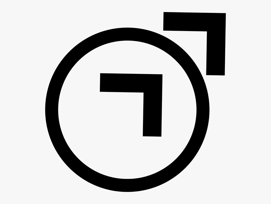 That Was The Beginning For The Male Symbol But It Was - Circle, Transparent Clipart