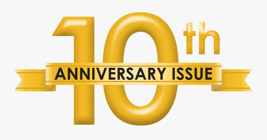 Logo 10th Anniversary Issue, Transparent Clipart
