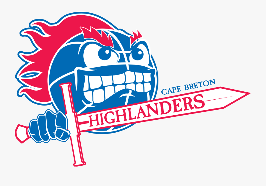 Cape Breton Highlanders Basketball, Transparent Clipart