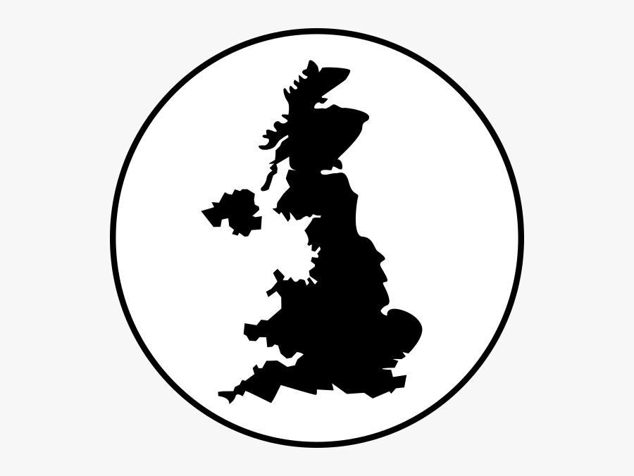 United Kingdom Map Svg, Transparent Clipart