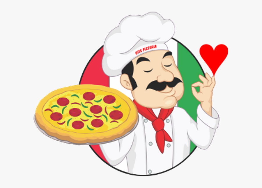 Pizza Clip Pizzeria - Otis Pizzeria, Transparent Clipart