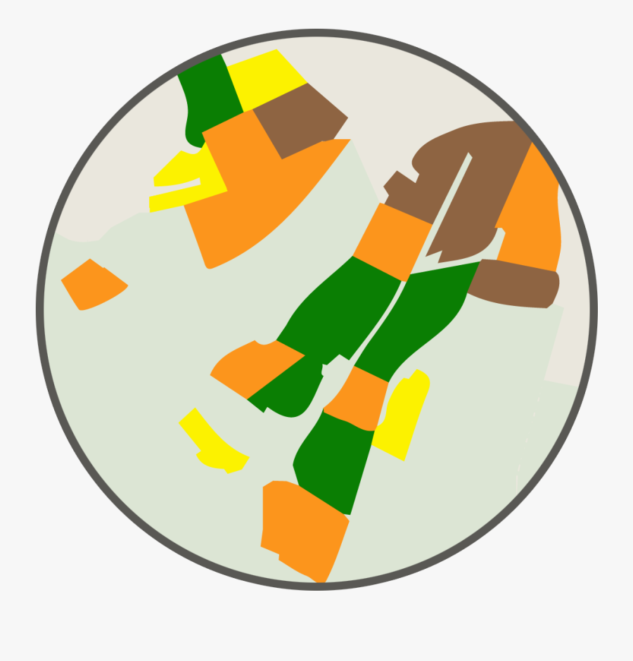 Welcome To Crop Map - Circle, Transparent Clipart