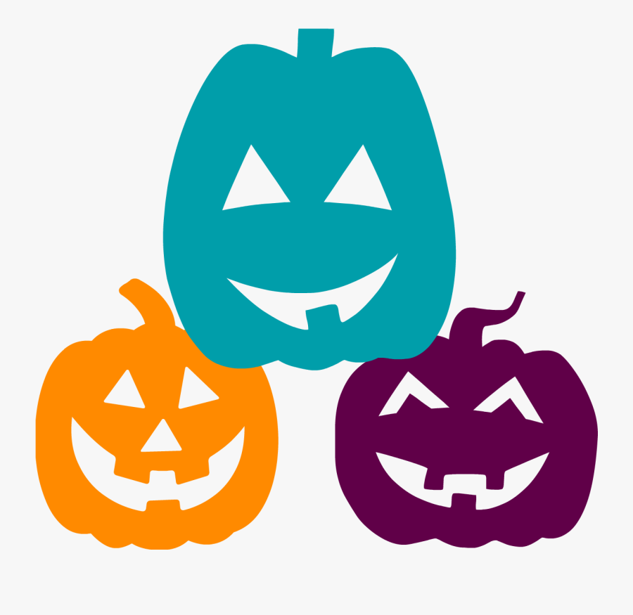 Teal-pumpkin - Jack-o'-lantern, Transparent Clipart