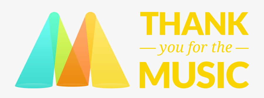 Transparent Thank You Clipart - Triangle, Transparent Clipart