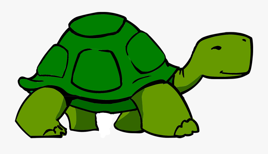 Clipart Turtle Run - Slow Clipart, Transparent Clipart