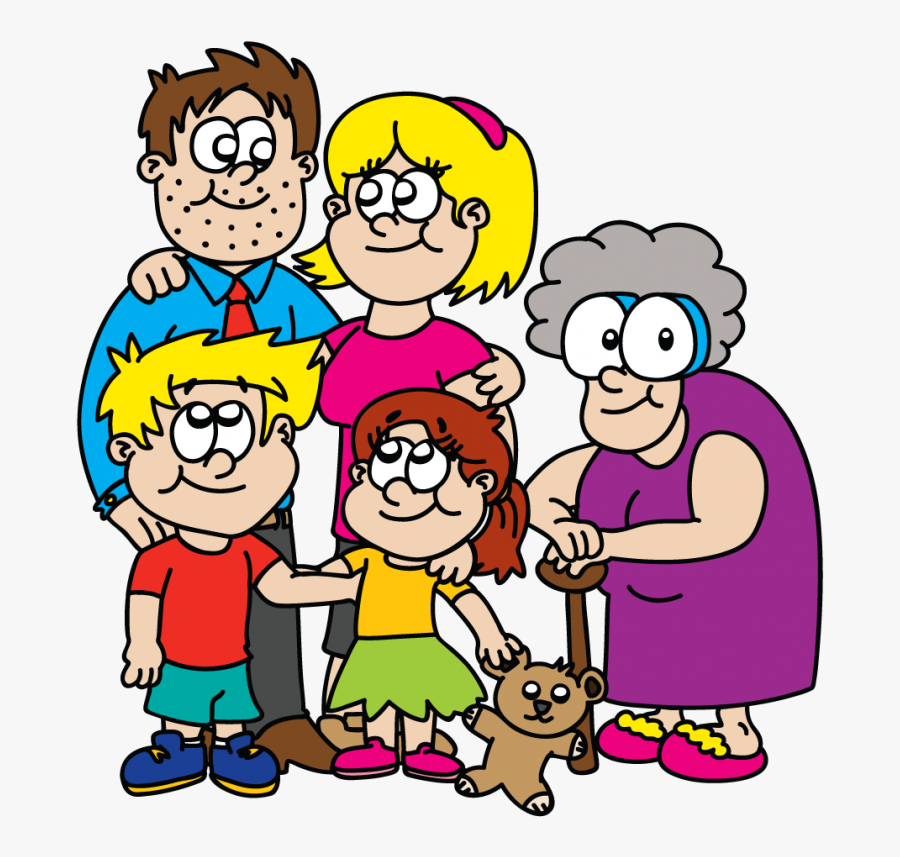 The Justkin Family - Characters In A Story Cartoon, Transparent Clipart