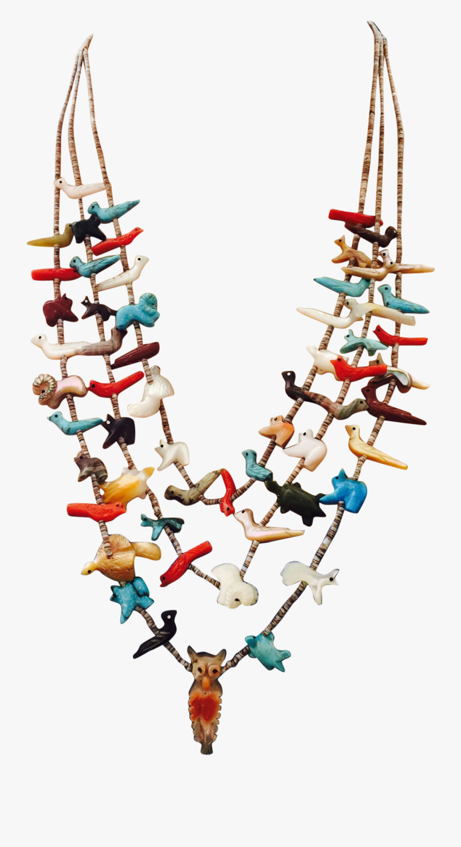 Vintage Colorful Fetish Zuni Southwest Native American - Christmas Decoration, Transparent Clipart