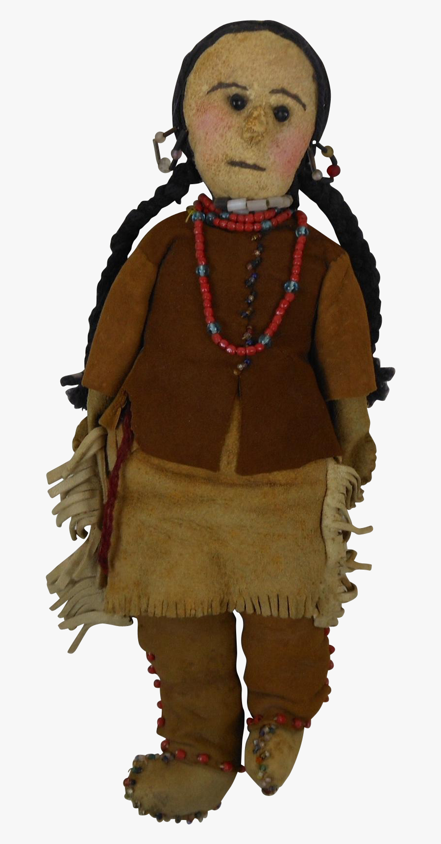 Clip Art American Indian Costume - Illustration, Transparent Clipart