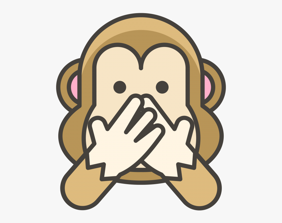 Monkey See No Evil Hear No Evil Speak No Evil Silhouette, Transparent Clipart