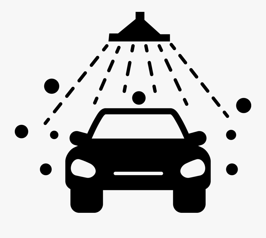 Car Wash Picture Transparent Download Png Techflourish - Carwash Black And White, Transparent Clipart