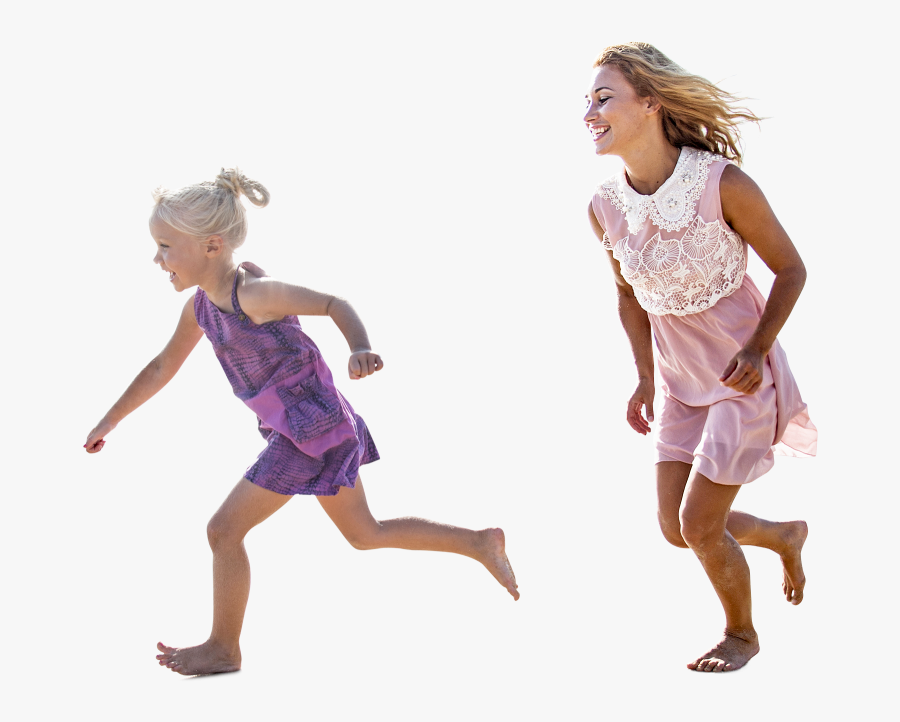 #girl #girls #run #running #chase #girlschase #freetoedit - People Cut Out Summer, Transparent Clipart