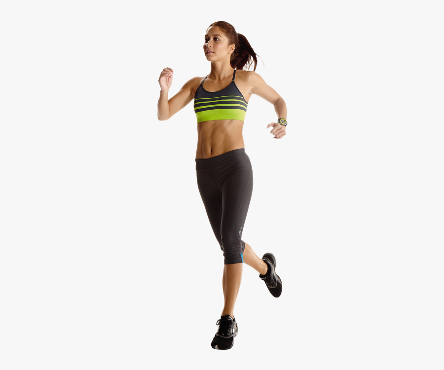 Running Girl Png - Running, Transparent Clipart