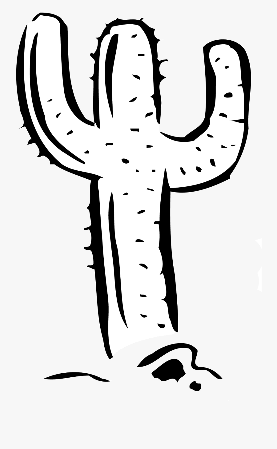 Large-flowered Cactus, Transparent Clipart