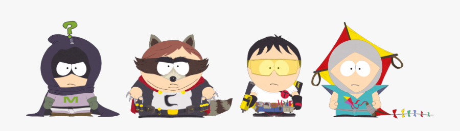 South Park Superheroes, Transparent Clipart