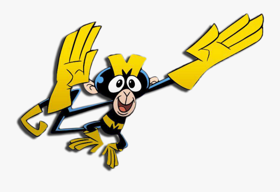 Cartoon Network Clipart Superhero - Cartoon Network Monkey Character, Transparent Clipart