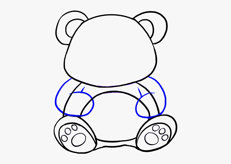 Panda Cartoon At Getdrawings - Panda Cartoon Drawing, Transparent Clipart