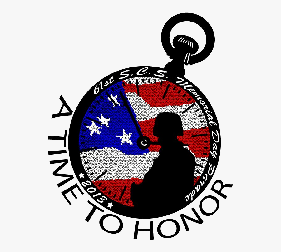 Memorial Day Parade - Emblem, Transparent Clipart