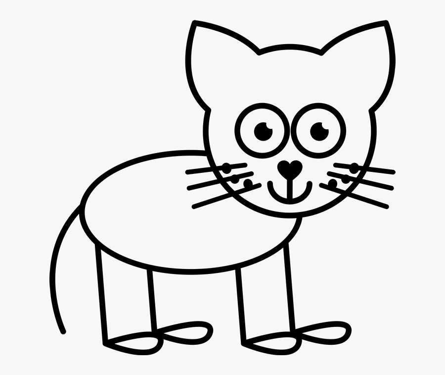 Transparent Stamp Outline Clipart - Dog Stick Figure Clip Art, Transparent Clipart