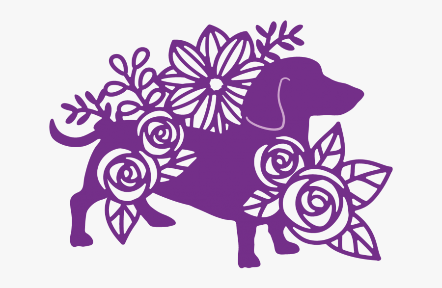 Gemini Silhouette Dog, Transparent Clipart