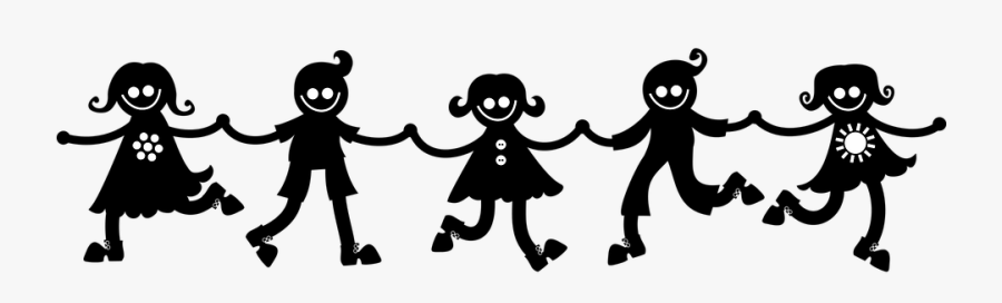 Boys-2026910 960 720 - Holding Hands Art Black, Transparent Clipart
