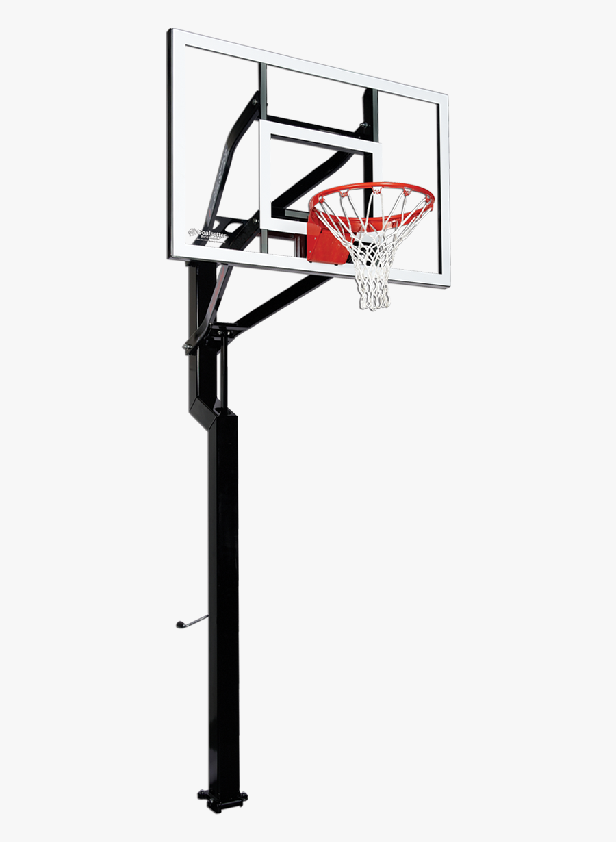 Basketball Hoops Backboard Silverback Basketball System - Goalsetter Basketball Hoops, Transparent Clipart