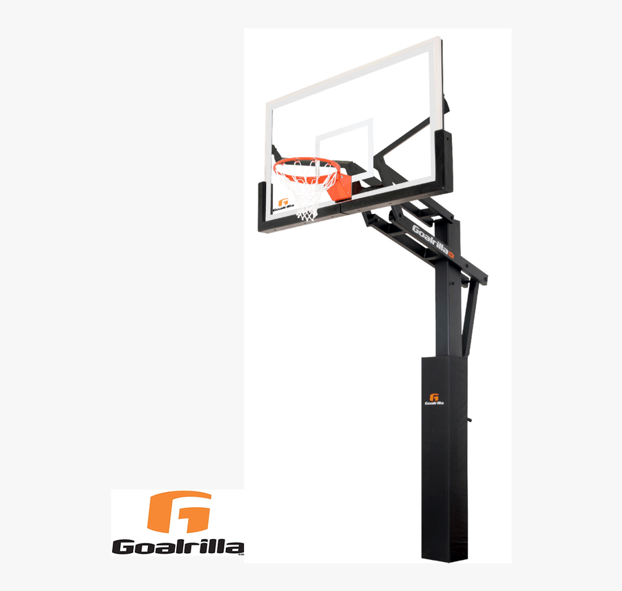 Gorilla In Ground Basketball Hoop, Transparent Clipart